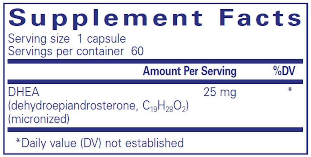 DHEA 25 mg