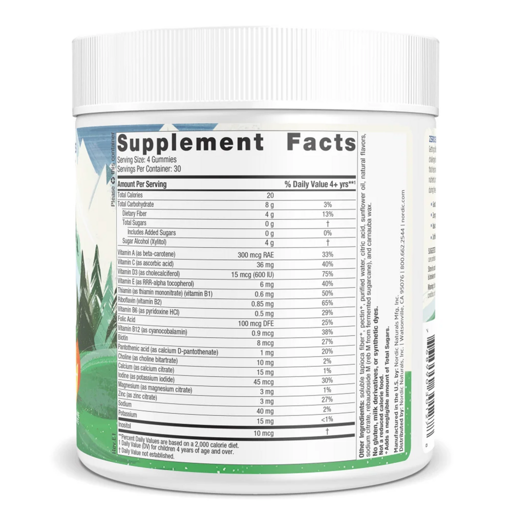 Kids Zero Sugar Multi-Vitamin Gummies