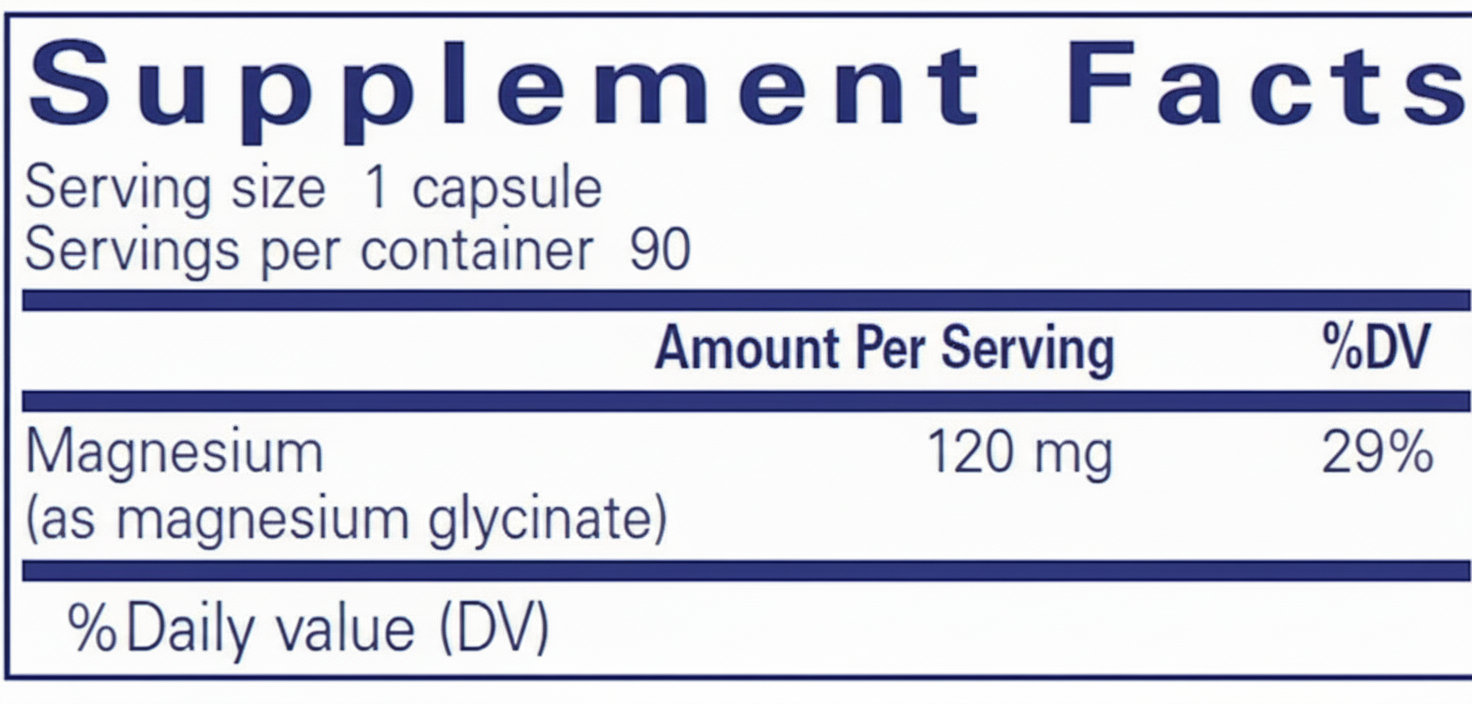 Magnesium (Glycinate)