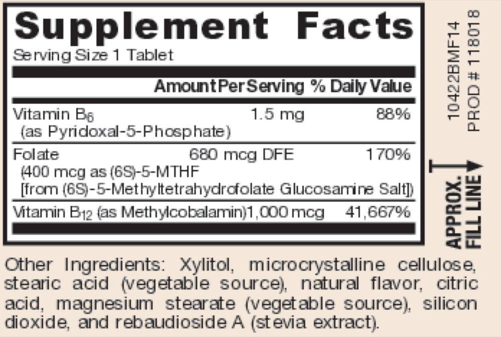 Methyl B-12 & Methyl Folate
