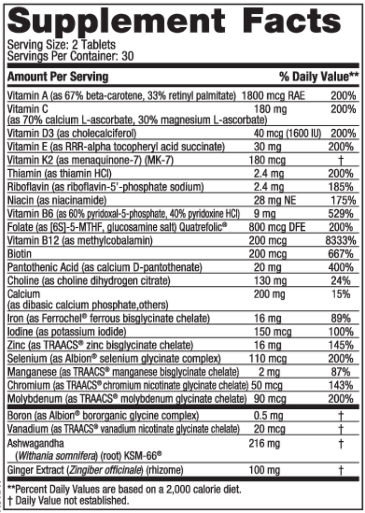 Women’s Multivitamin Extra Strength